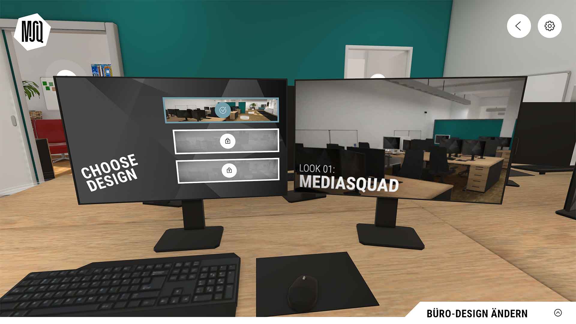 The MEDIASQUAD showroom lets you discover what is currently possible using WebGL technology.